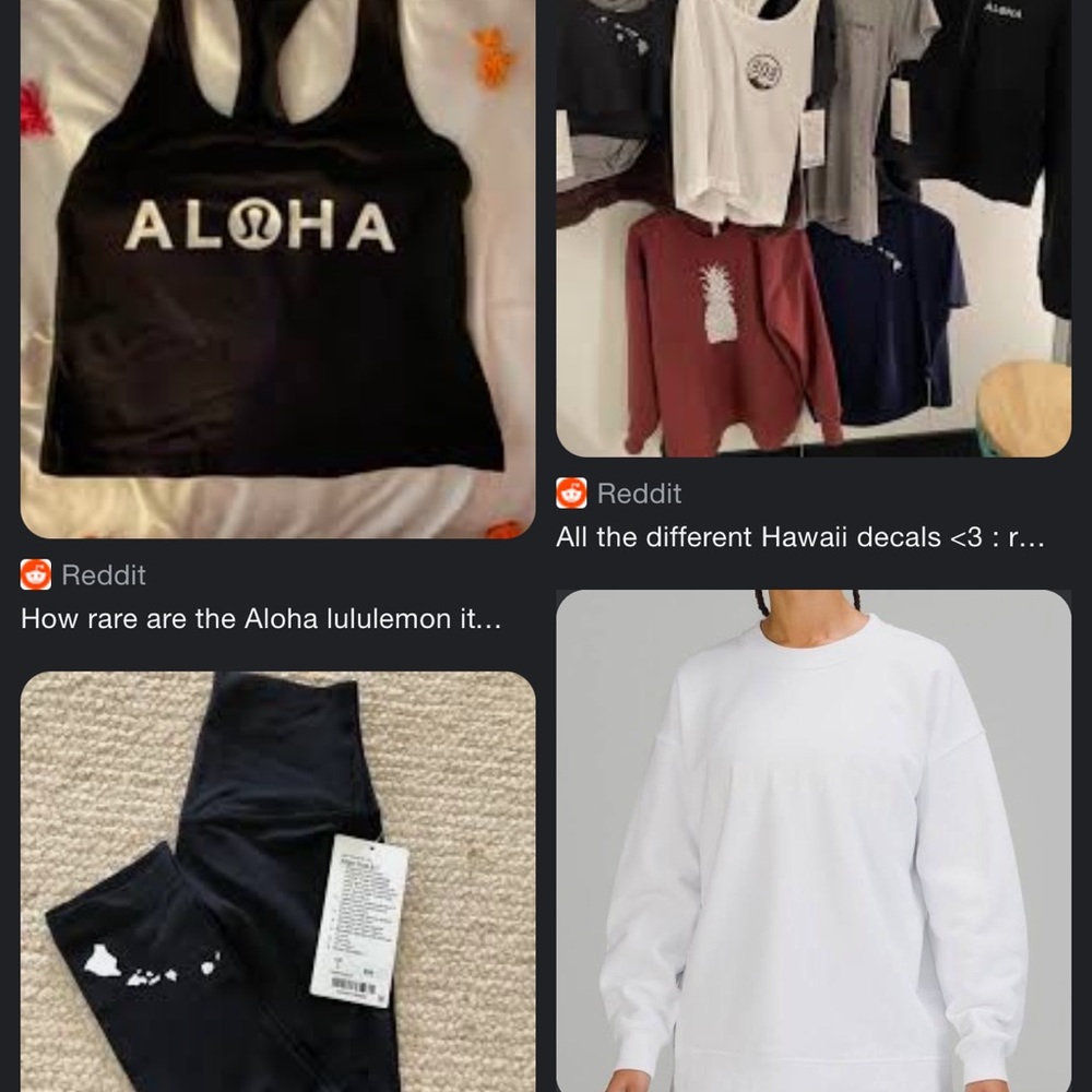 In search of Lululemon Hawaii exclusive for Womens!!!